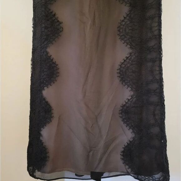 TED BAKER LONDON 'Hanya' Black and Pink Lace Maxi Dress - Picture 10 of 15